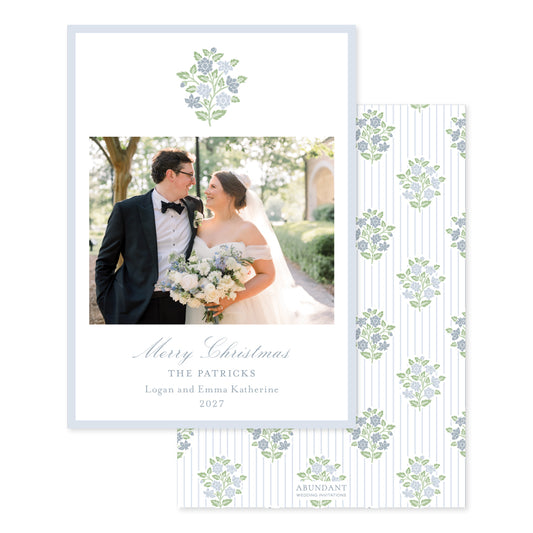 Block Print Stripe Blue