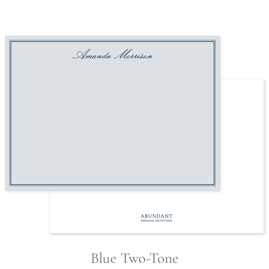 Classic Flat Notecard