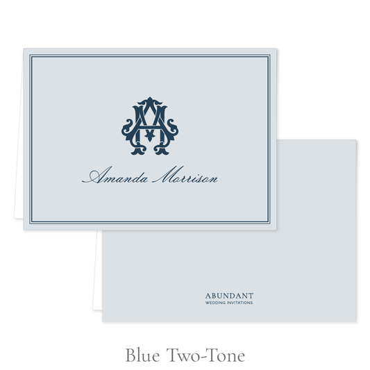 Classic Folded Notecard