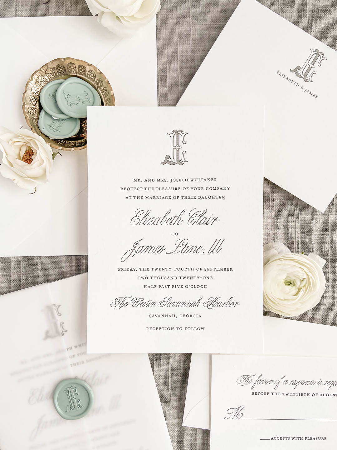 Sarah Wedding Invitation