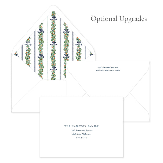 Garland Orange and Blue