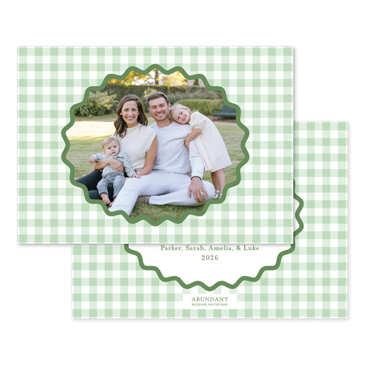 Gingham Green Ric Rac Landscape