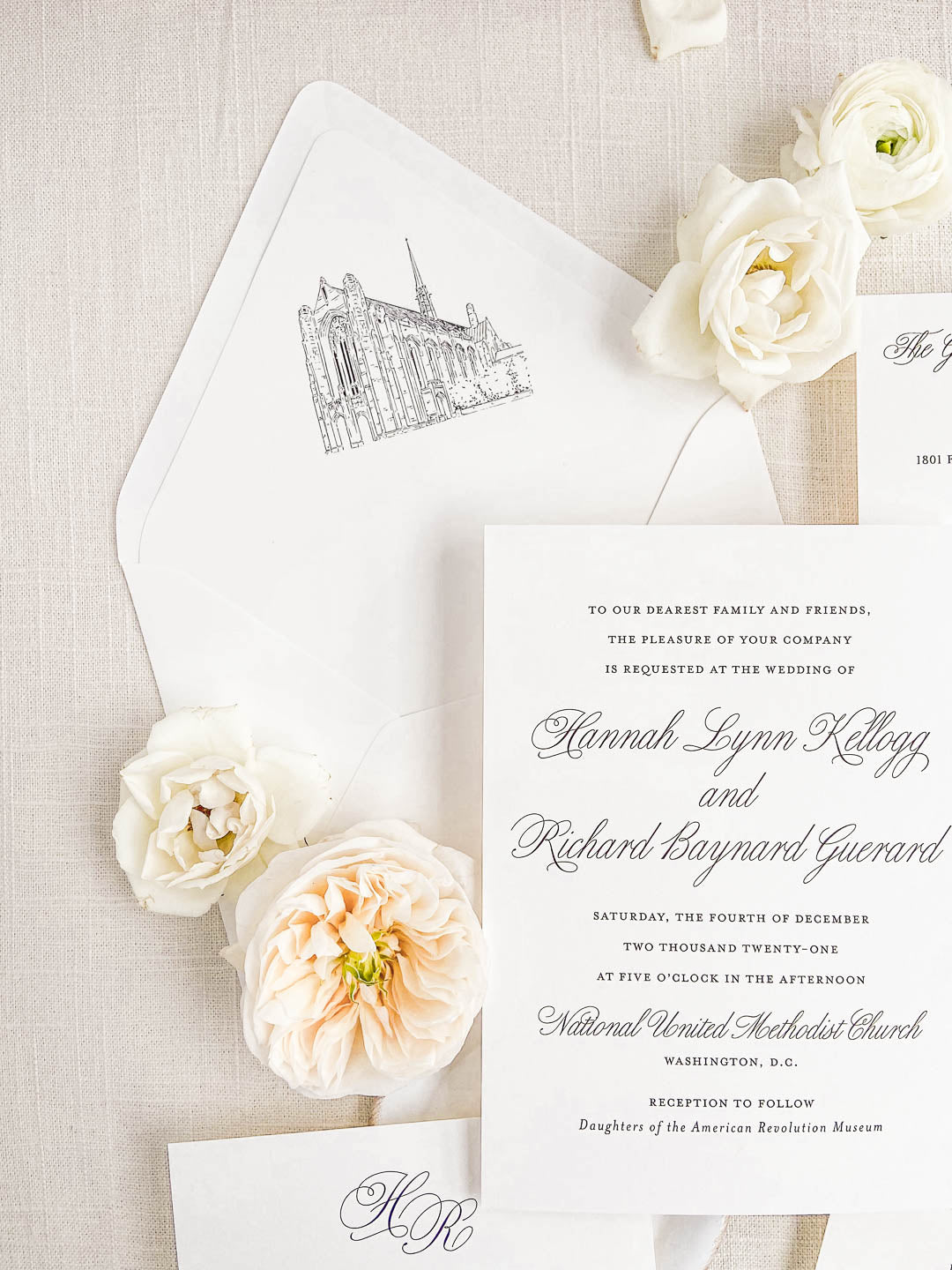 Venue Illustration Envelope Liners