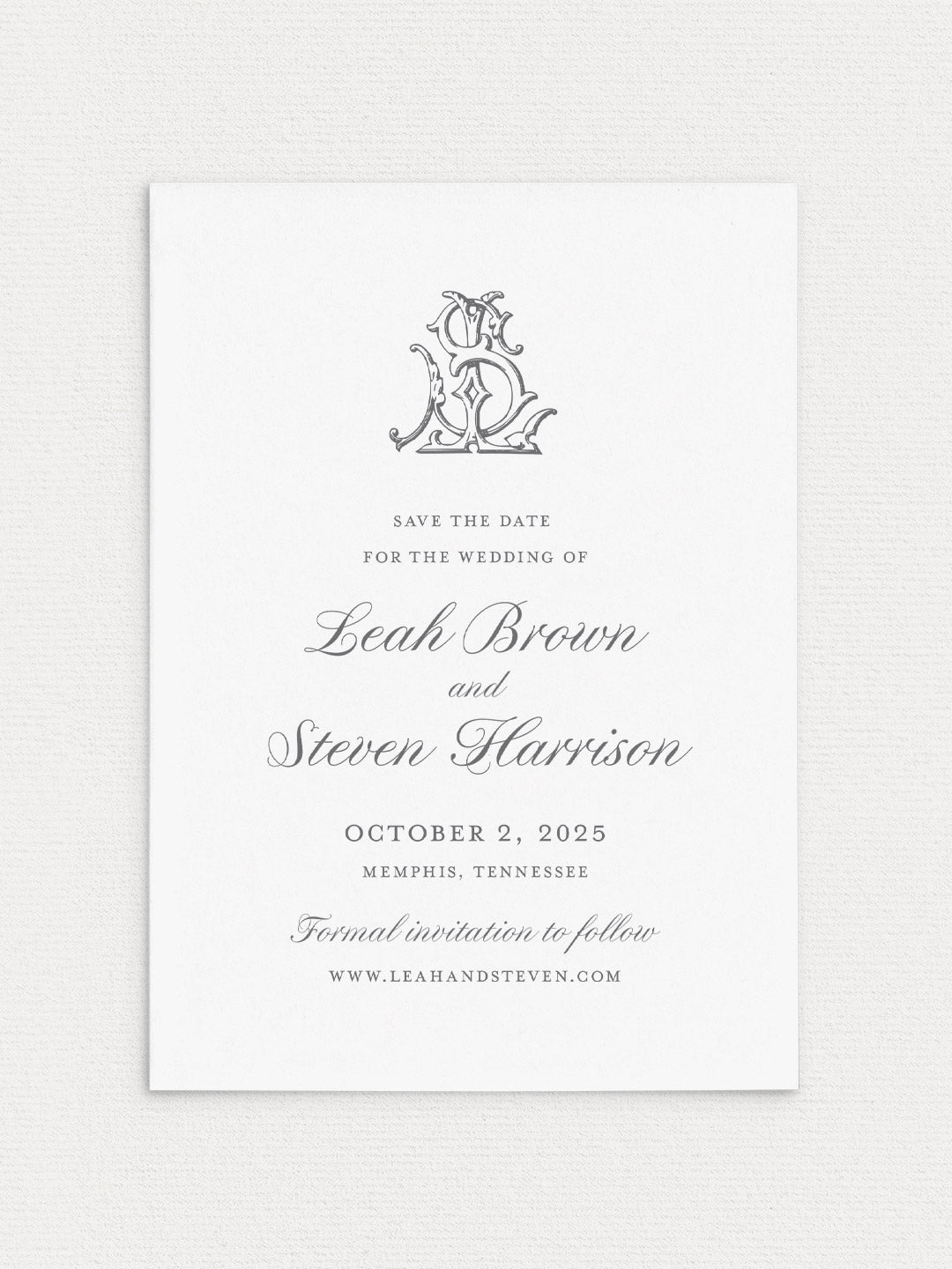 Leah Save the Date