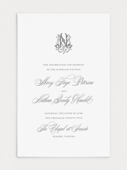 Mary Folded Ceremony Program