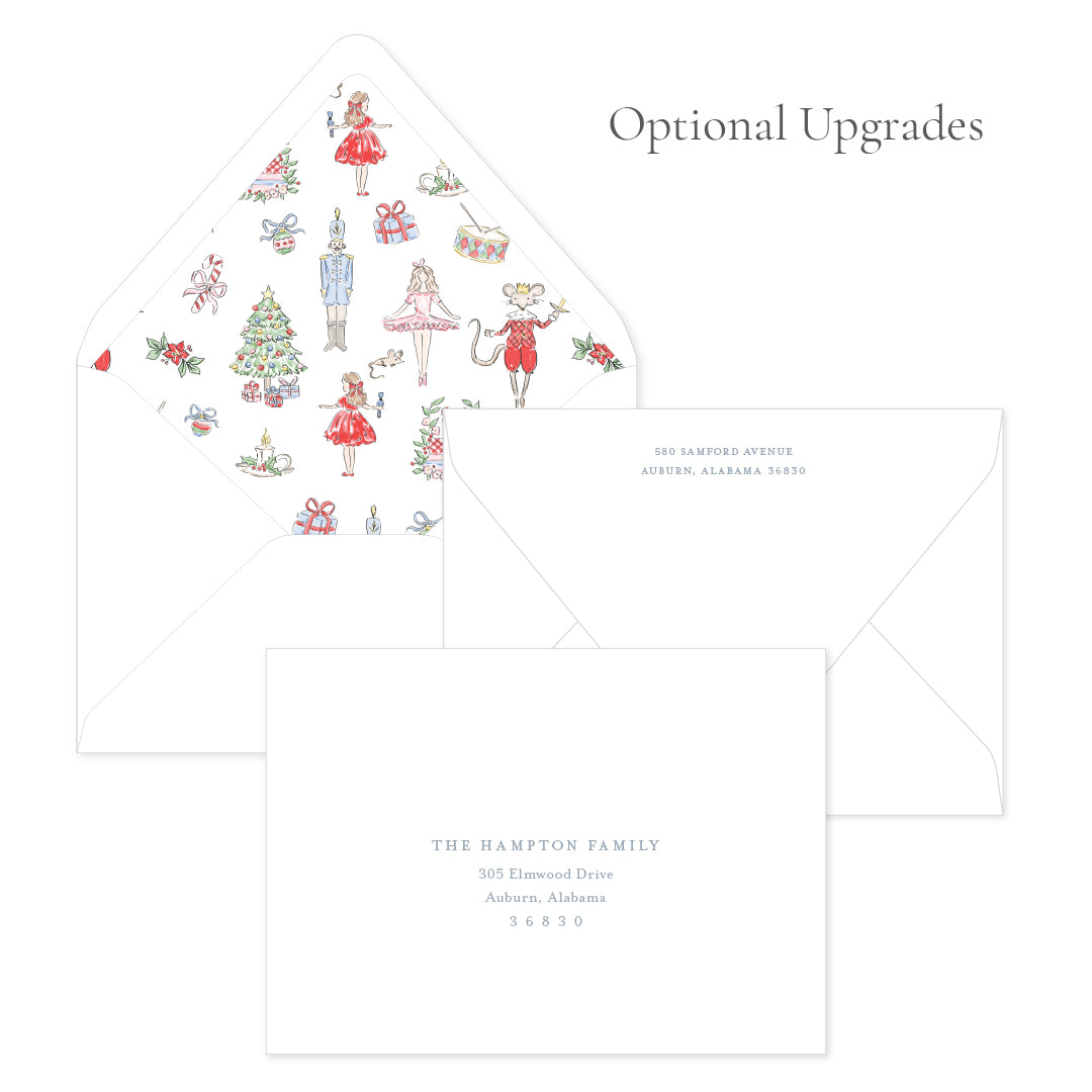 Nutcracker Toile Border Landscape