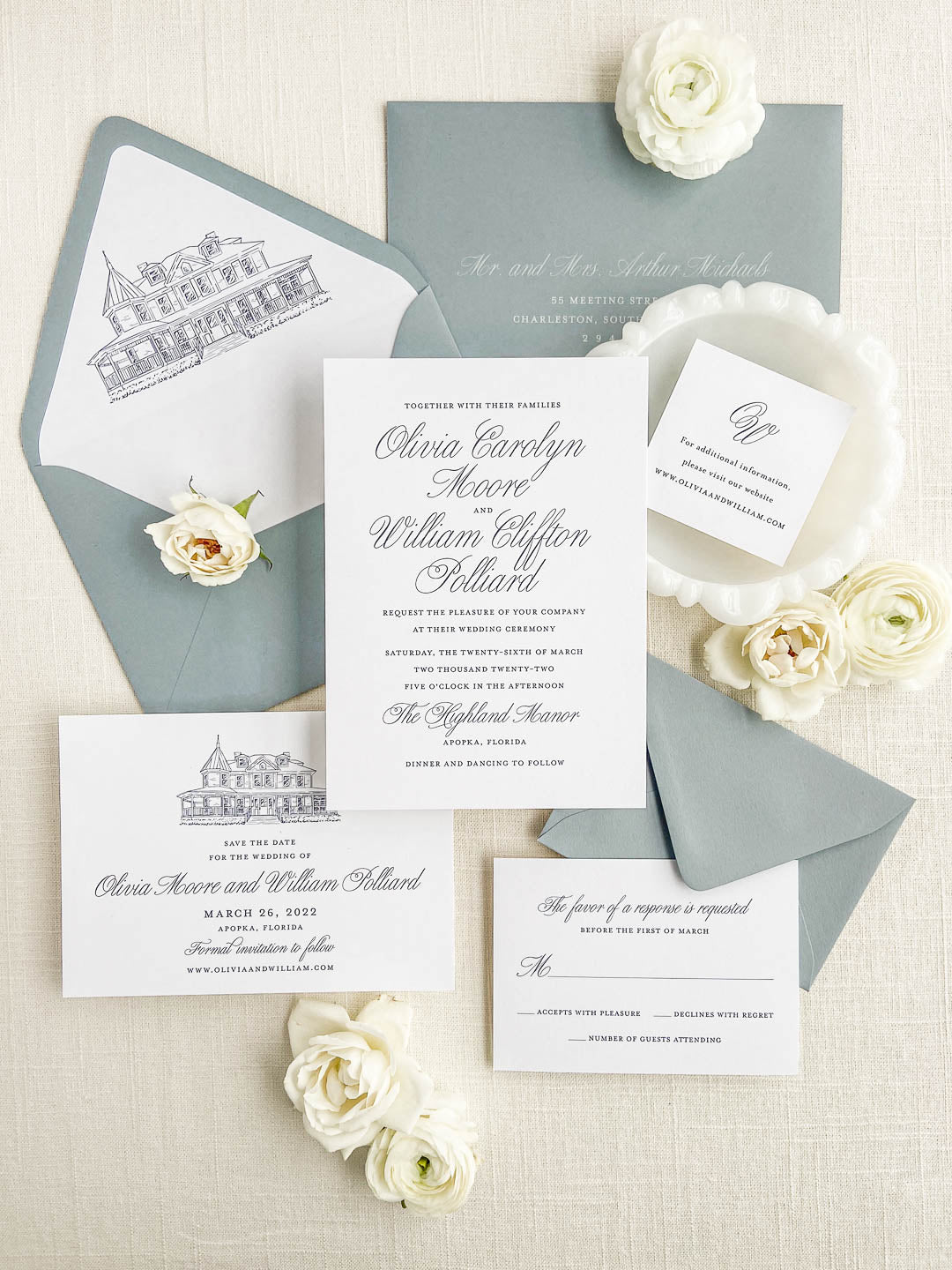 Sarah Wedding Invitation