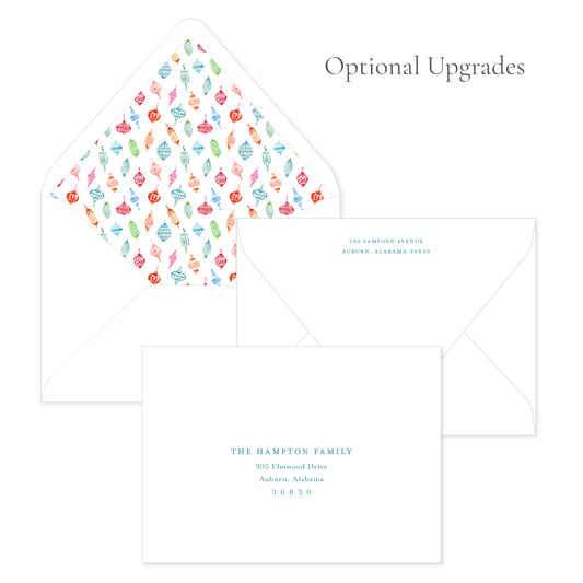 Christmas Ornaments Landscape