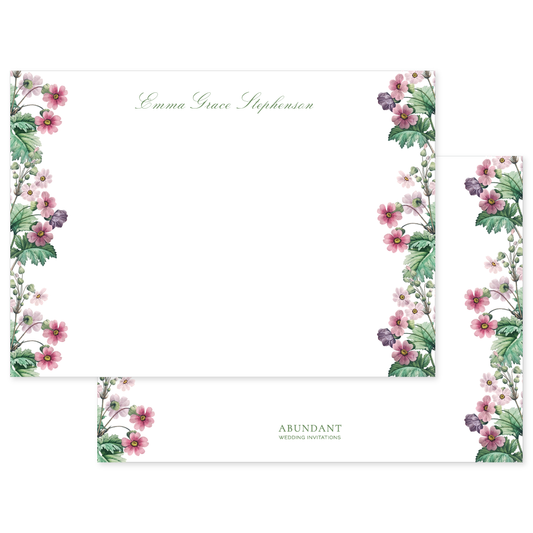 Primrose Flat Notecard