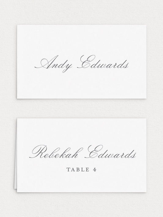 Rebekah Place Cards