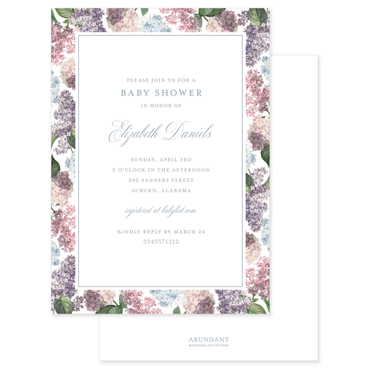 Soft Blooms Baby Shower