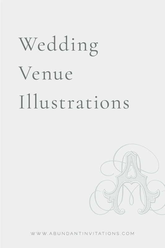 Wedding Venue Illustration Uses