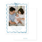 Baubles Bow Frame Blue
