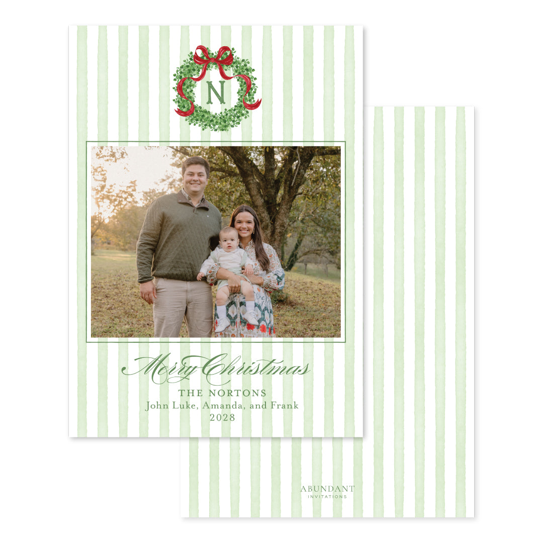 Boxwood Wreath Red