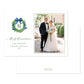 Boxwood Wreath Blue Landscape