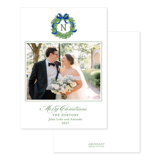 Boxwood Wreath Blue