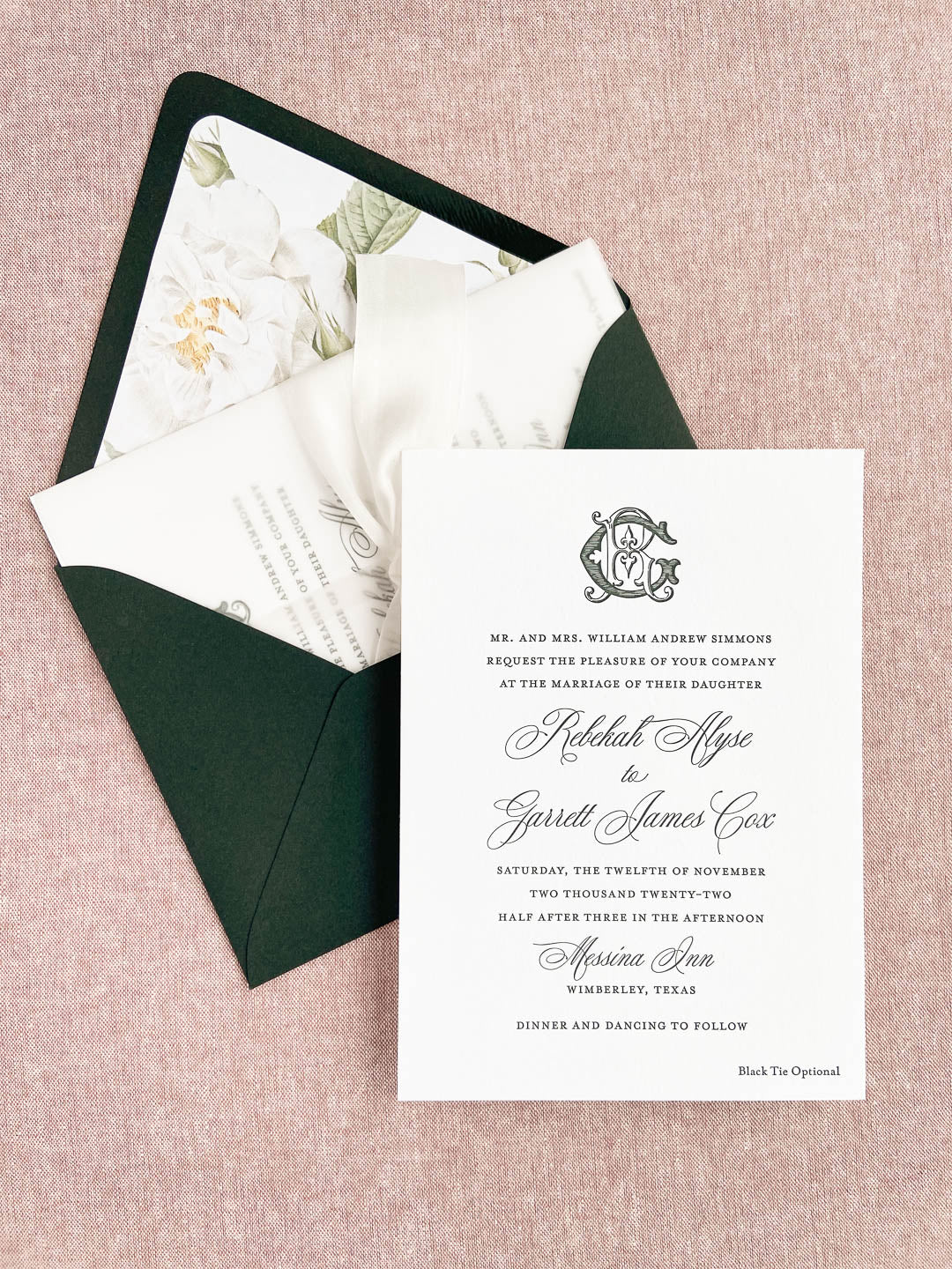 Hannah Wedding Invitation