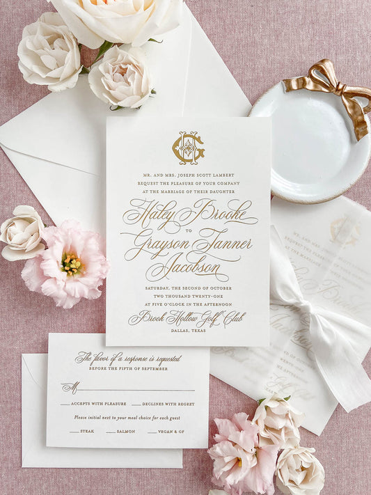 Ruth Wedding Invitation