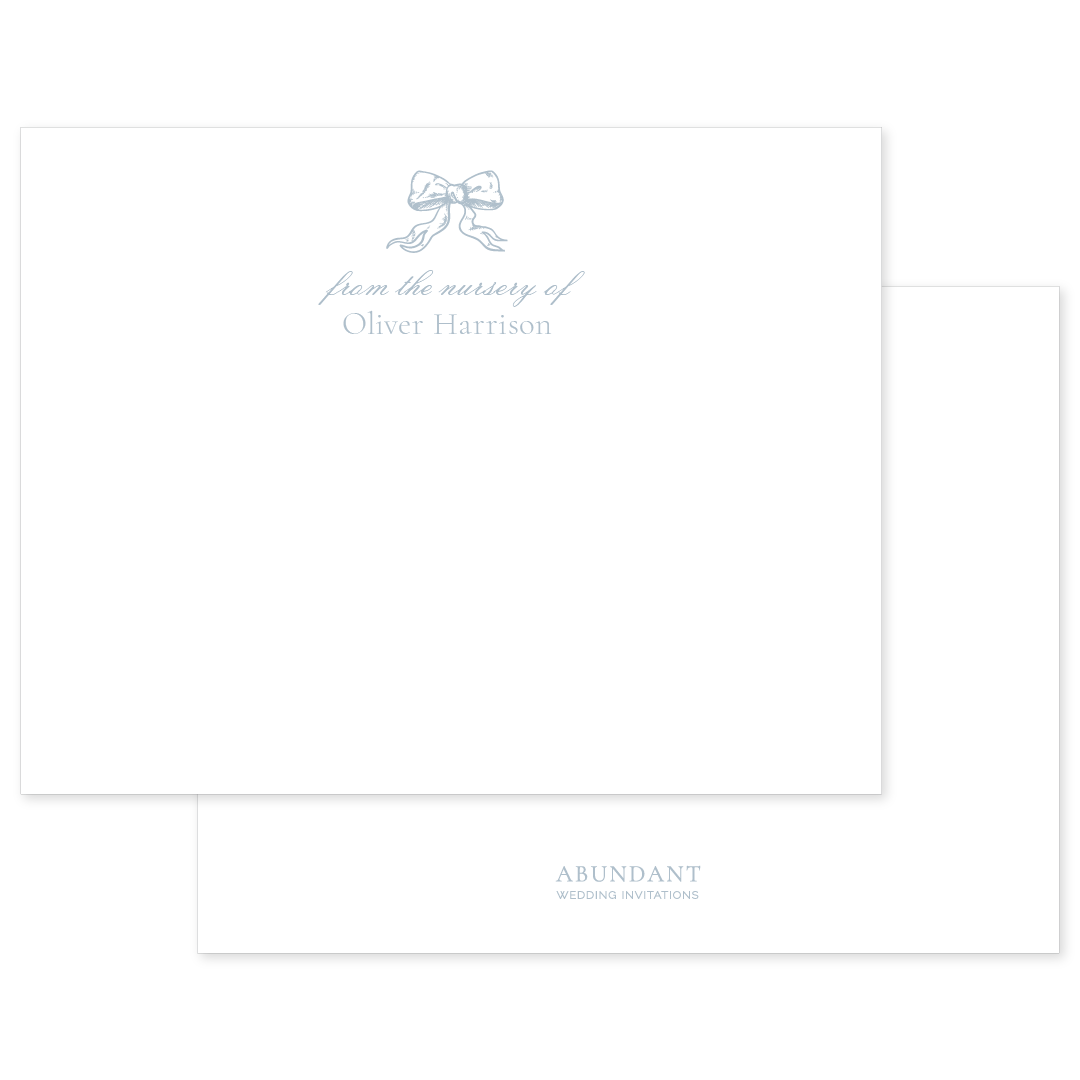 Nursery Stationery