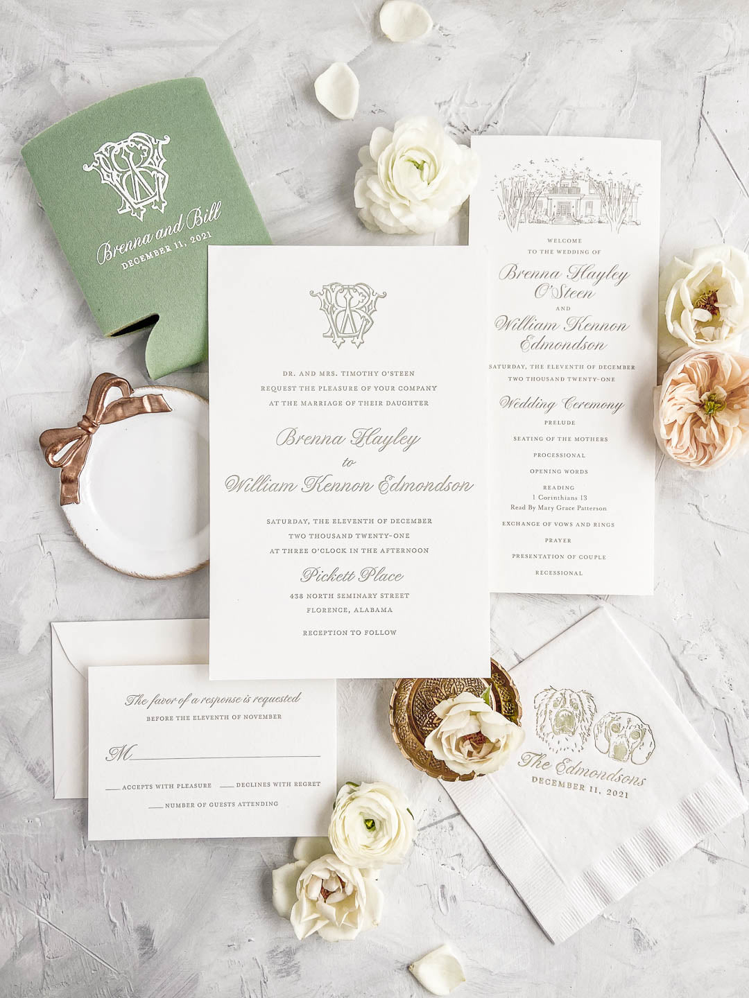 Leah Wedding Invitation