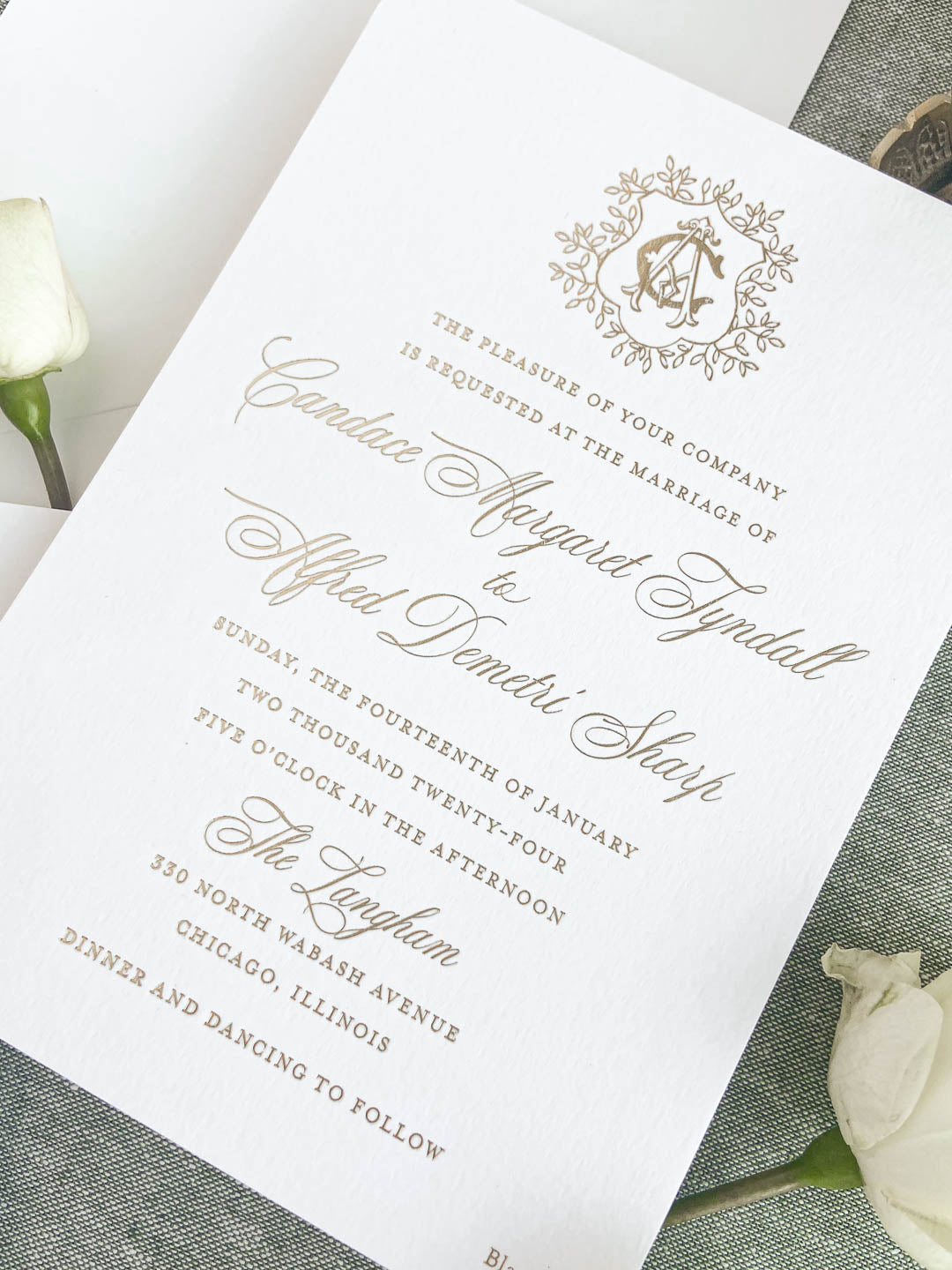 Hannah Wedding Invitation