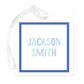 Chalkboard Blue Bag Tag