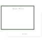 Classic Border Flat Notecard