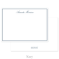 Classic Flat Notecard