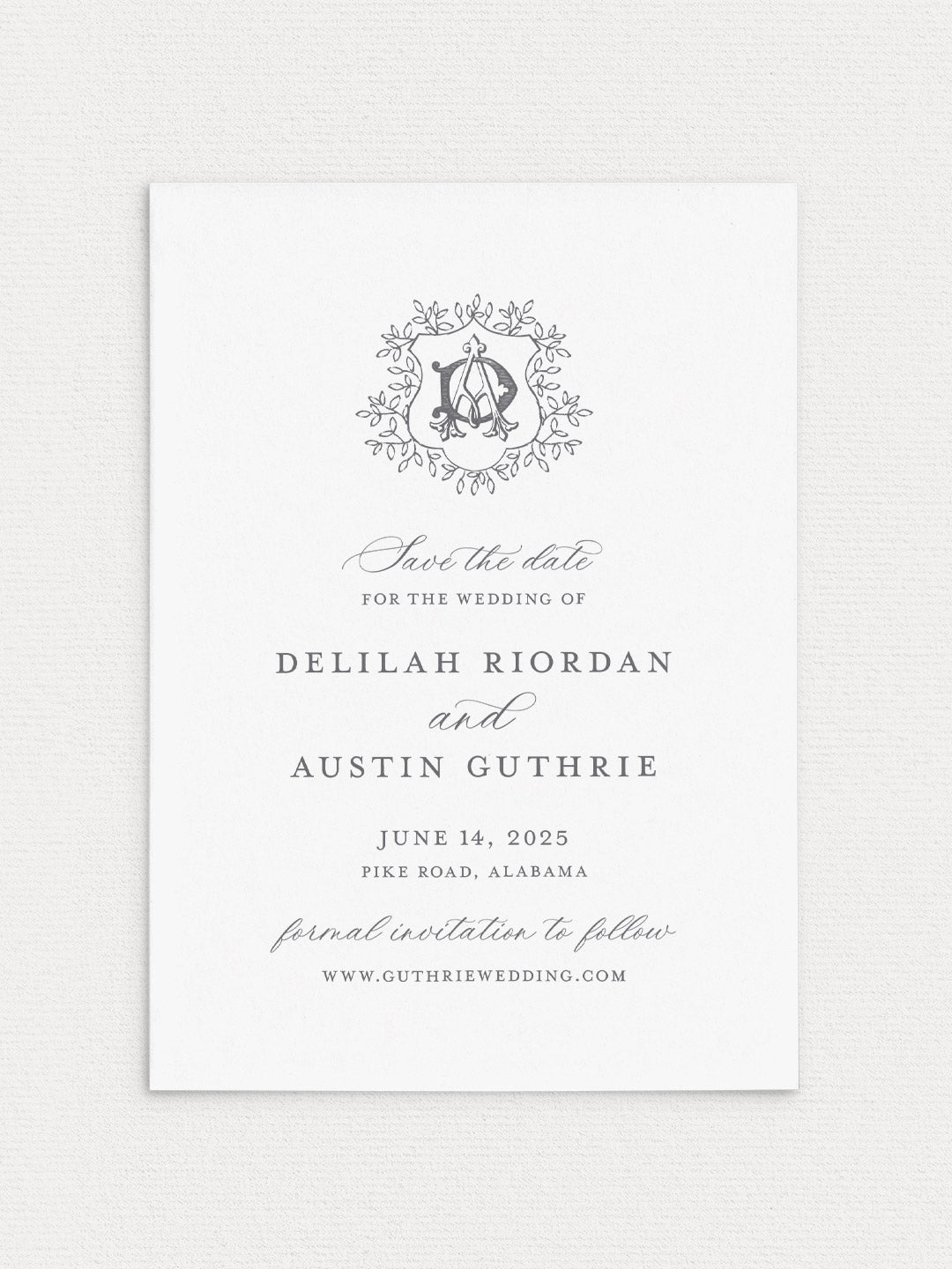 Delilah Save the Date