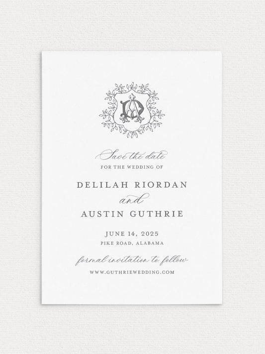 Delilah Save the Date