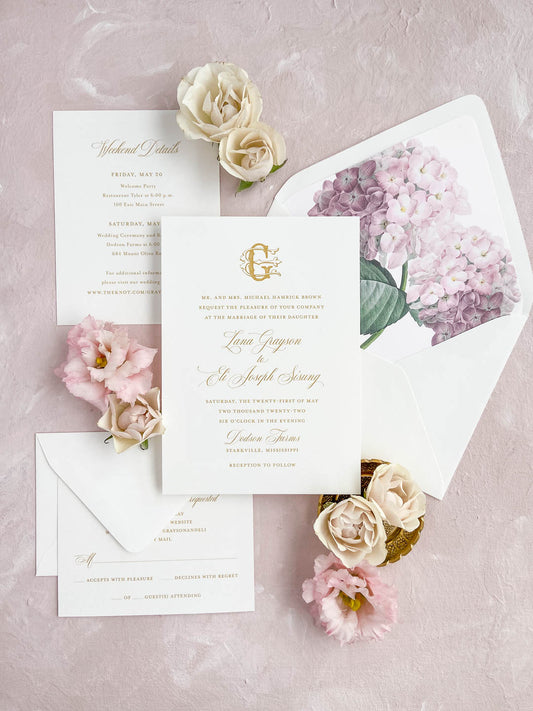 Floral Envelope Liners