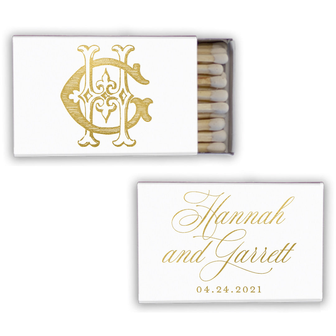 Hannah Matchboxes – Abundant Wedding Invitations