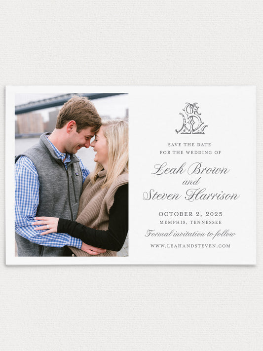 Leah Photo Save the Date