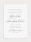 Mary Wedding Invitation