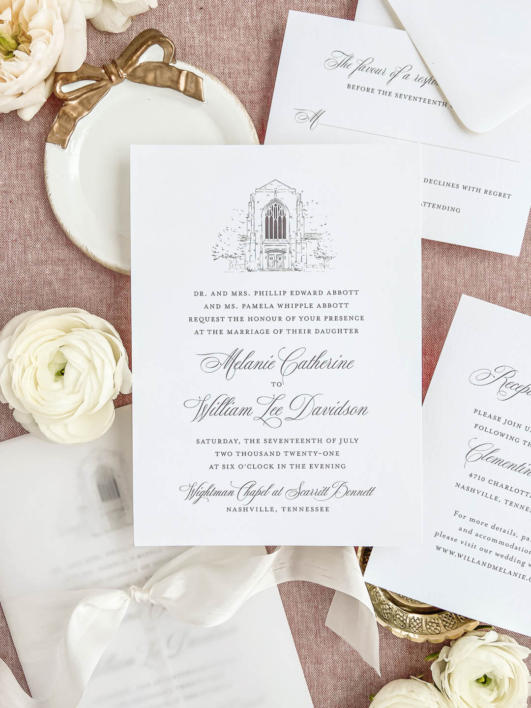 Hannah Wedding Invitation