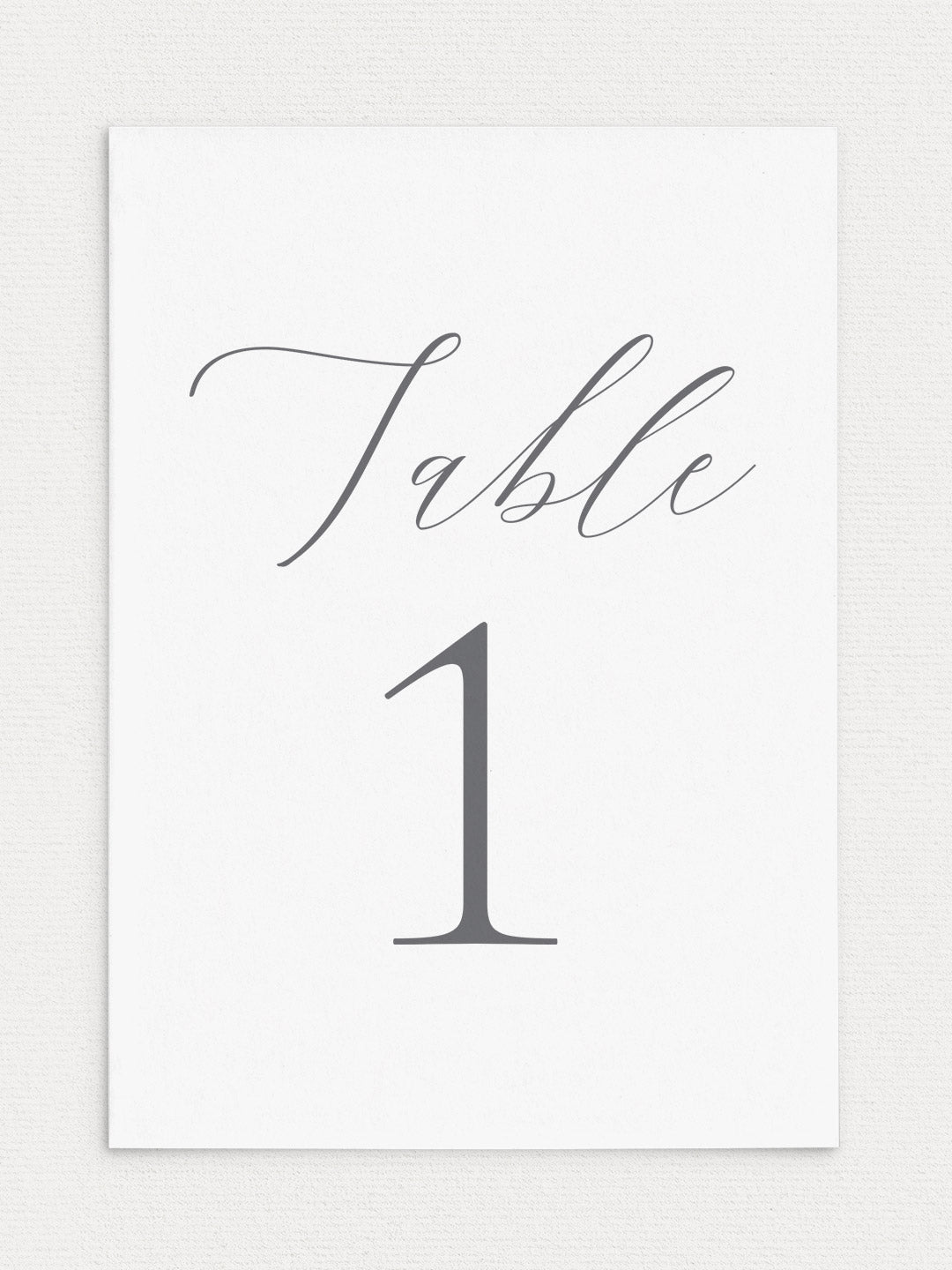 Miriam Table Numbers