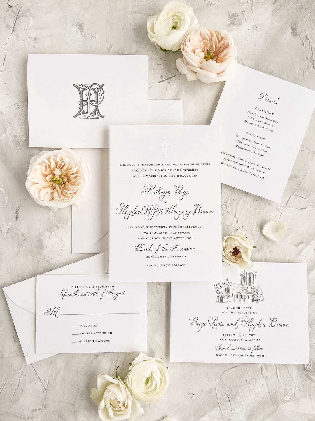 Rachel Wedding Invitation