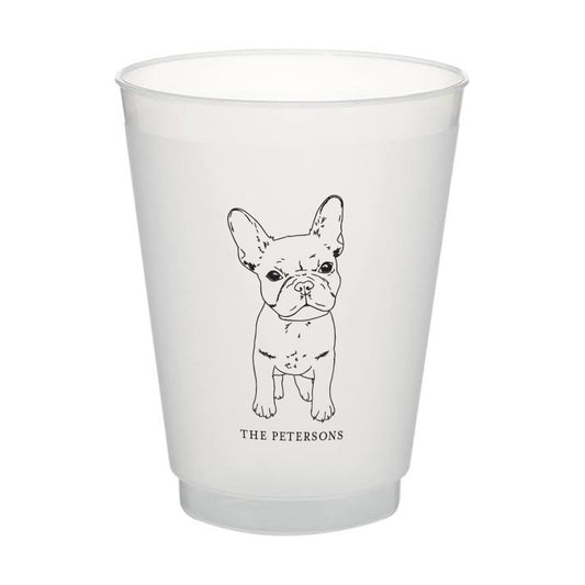 Pet Illustration Frosted Cups