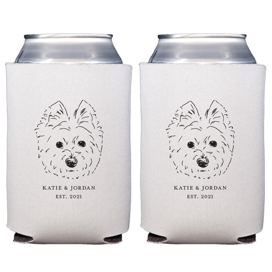 Pet Illustration Koozie