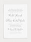 Rachel Wedding Invitation