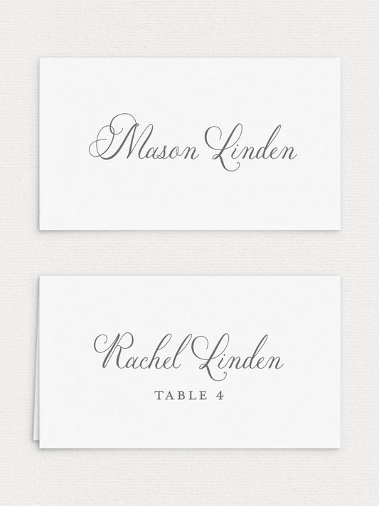 Rachel Place Cards