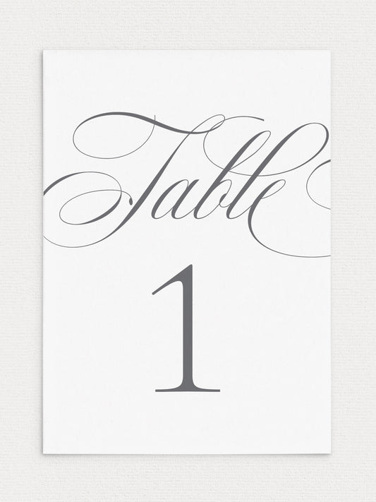 Ruth Table Numbers