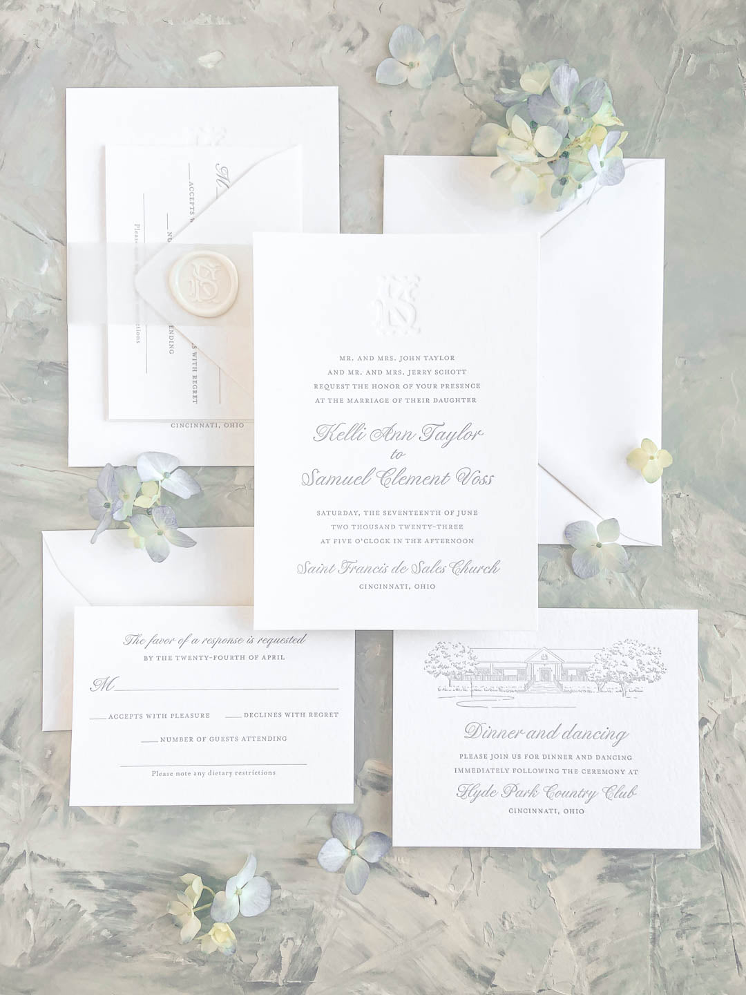 Leah Wedding Invitation