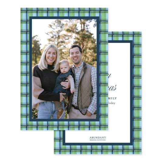Tartan Blue Frame