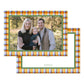 Tartan Orange Frame Landscape