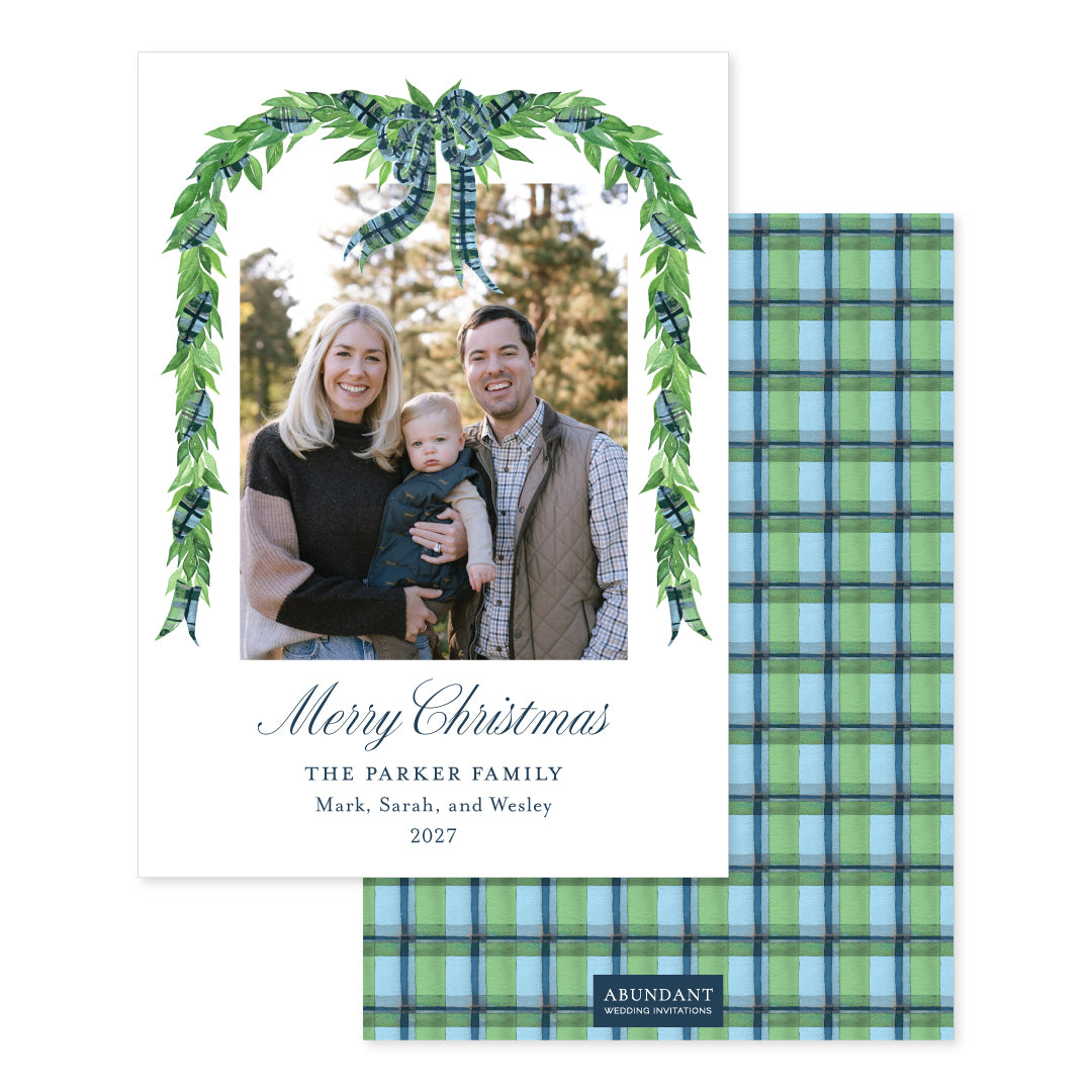 Tartan Garland Blue