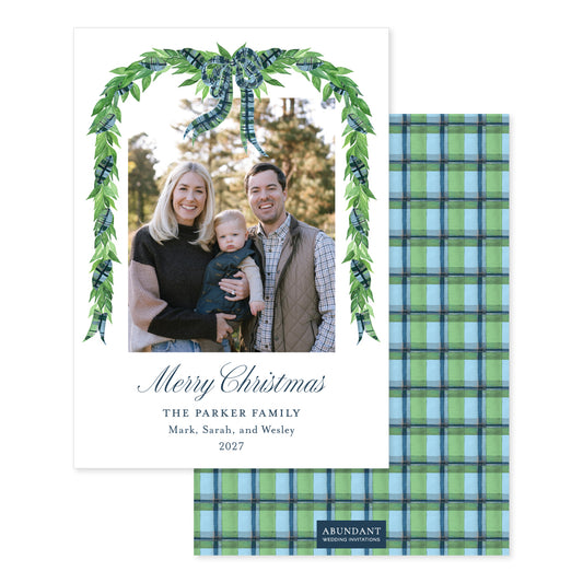 Tartan Garland Blue